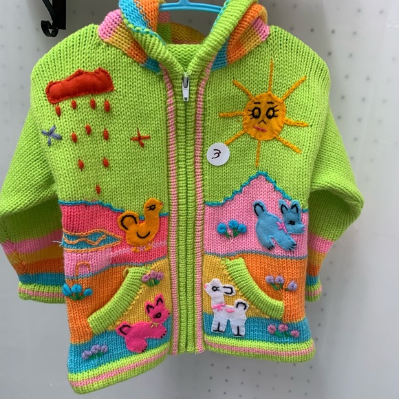 HAND MADE SWEATER - Picture 2 of 3